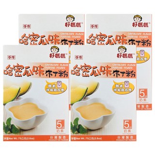 FAIRSEN 惠昇食品 好媽媽 哈密瓜布丁粉 台灣製造, 75g, 4盒