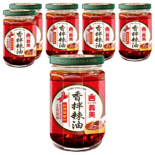 義美 香拌辣油, 230g, 6罐