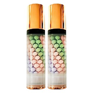 E.L.G 依洛嘉 3色彩虹隔離霜 粉色/綠色/紫色 隔離防護 清爽保濕, 2瓶