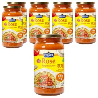 오뚜기프레스코 로제 스파게티 소스, 600g, 6개