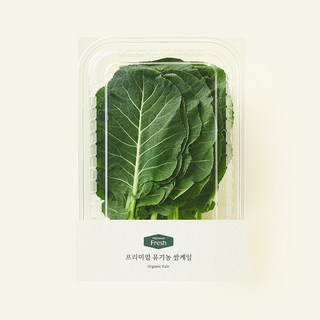 유기농 인증 프리미엄 쌈케일, 100g, 1개