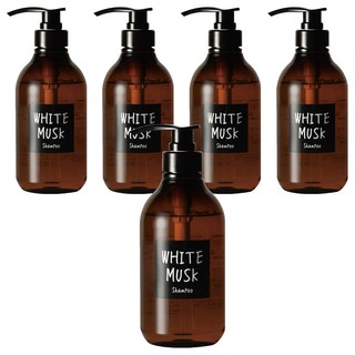 John's Blend 草本保濕洗髮精 白麝香, 5個, 480ml