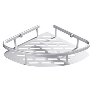 浴室置物架 浴室架 三角形標準款, 銀色, 1個