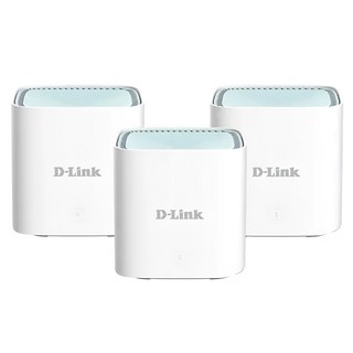 D-Link m15-3w ax1500 網狀路由器 3入組 AI智慧連網 雙頻高速 三年保固, 1組