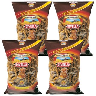 DIVELLA 德威樂 全麥螺旋麵, 500g, 4包