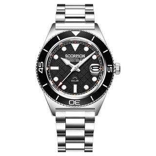 SCORPION WATCHES 200m 防水 光動能 太陽能 潛水錶 S7M