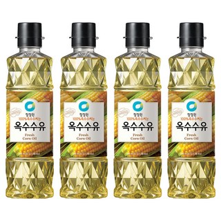 清淨園 玉米油, 900ml, 4個