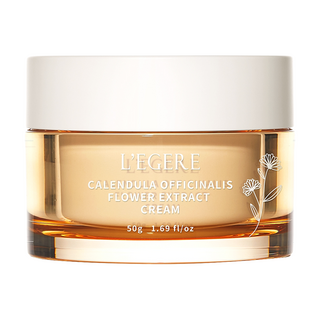 L'EGERE 金盞花舒緩原液霜 保濕 立即修護, 50g, 1罐