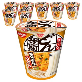 NISSIN 日清 咚兵衛 天婦羅烏龍麵 83g, 8個