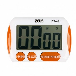 ZEUS Kitchenware 大螢幕電子烹飪計時器, 顏色隨機, 1個
