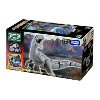 TAKARA TOMY A.R.T.S ANIA 侏羅紀世界 小藍 附戰鬥卡組, 1套