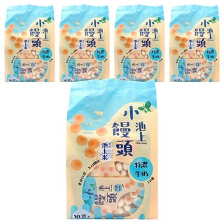 池上鄉農會 池上小饅頭 特濃牛奶口味, 150g, 5袋