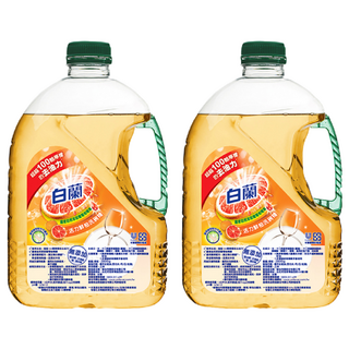 白蘭 活力鮮柚洗碗精, 2.8kg, 2桶