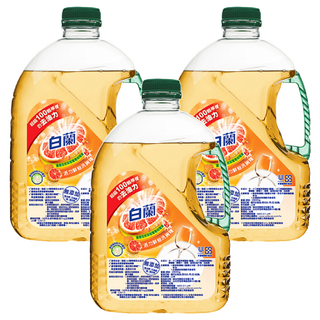 白蘭 活力鮮柚洗碗精, 2.8kg, 3桶