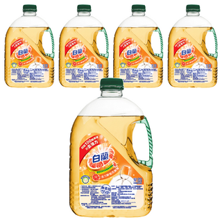 白蘭 活力鮮柚洗碗精, 2.8kg, 5桶