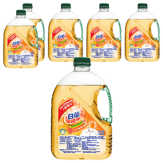 白蘭 活力鮮柚洗碗精, 2.8kg, 6桶