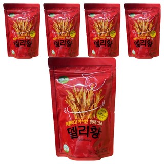 Sunhae 辣味明太魚絲, 50g, 5包