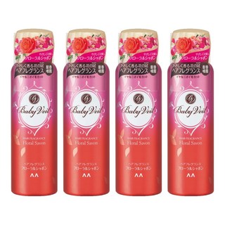 Baby Veil 香氛寶貝 髮香噴霧 花朵皂香, 80g, 4瓶