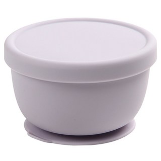 Dailylike Bon Bon 矽膠吸盤學習碗, 薰衣草紫, 1個
