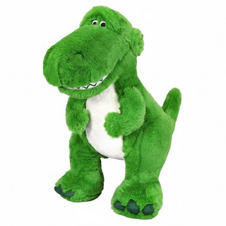 KHTOY 抱抱龍 12吋 恐龍娃娃 毛絨玩具 兒童玩偶, 毛茸茸款 綠色, 1個