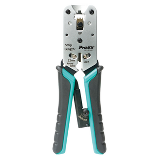 Pro’sKit寶工 8P鋅鋁合金網路垂直壓接鉗, CP-376VR, 1個