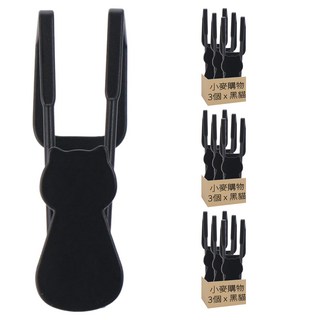 小麥購物 鐵藝貓咪門後掛鉤 單鉤款 G879 18g, 黑貓, 9個