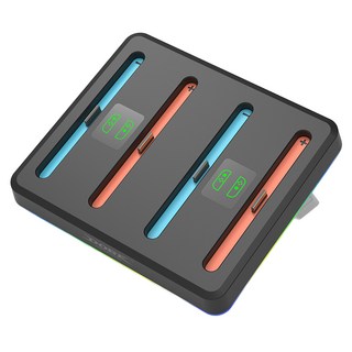 DOBE Switch2 平放四充, 黑色, TNS-3160, 1盒