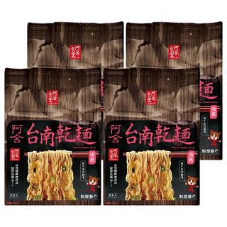 阿舍食堂 台南乾麵 油蔥 極細麵體 Q彈勁道, 20包