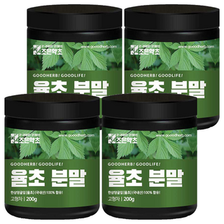 조은약초 율초 분말, 200g, 4개