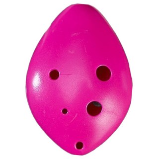 6孔高音C調 塑膠樹脂陶笛 紫色 兒童入門款 易學好上手, 1個