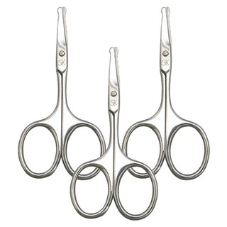 SUNDEN 經典紳士鼻毛剪, 不鏽鋼材質, 男女通用, SD1251, 3件