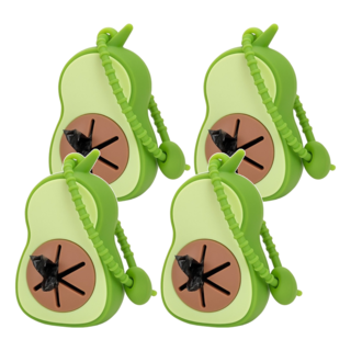 撿便盒, 4個, 酪梨, 1入