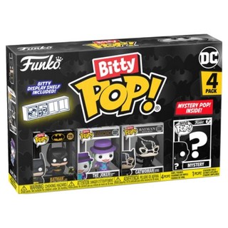 Funko Bitty POP! 蝙蝠俠85周年 Set 4個 含可堆疊層架, 1組