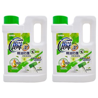 Magic Amah 妙管家 瞬潔地板清潔劑, 精油防護, 草本森林浴, 99.9%除菌, 1.8kg, 2瓶