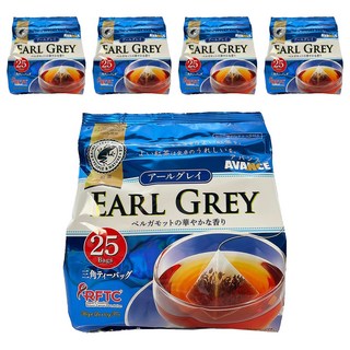 Kunitaro 國太樓 立體三角包伯爵紅茶, 2g, 25包, 5袋