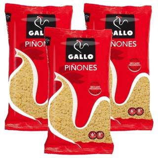 GALLO 米型麵 Piñones 西班牙原裝進口 杜蘭小麥製成, 250g, 3包