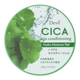 KUMANO 熊野油脂 DEVE CICA 保濕凝膠 300g, 1罐