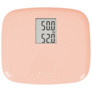 아이워너 미니 전자 체중계 KS-1000, 소프트피치, 1개