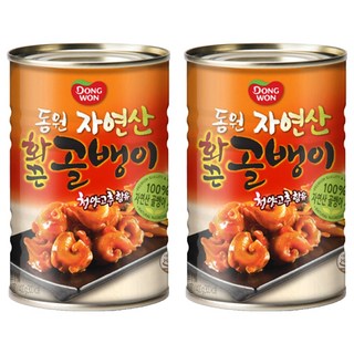 Dongwon 東遠 辣味螺肉罐頭, 400g, 2個