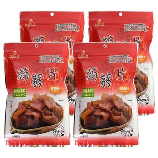 Chiao-E 巧益 五香蒟蒻片 全素, 100g, 4包