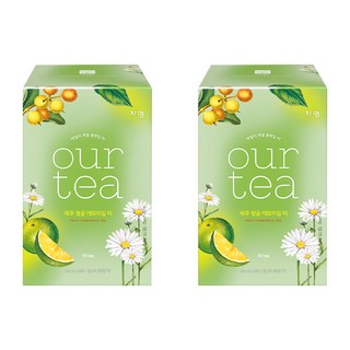 아워티 제주 청귤 캐모마일 티, 16.8g, 20개입, 2개