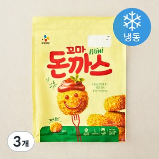 CJ제일제당 CJ 꼬마 돈까스 (냉동), 1kg, 3개