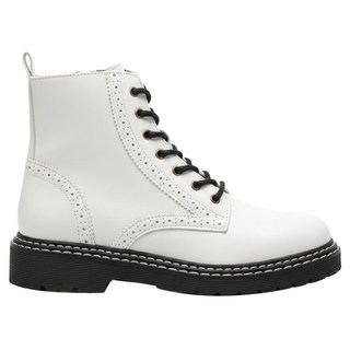 Jubishop 男士柔軟縫線工裝靴 5cm