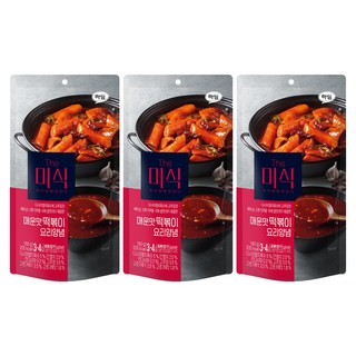 더미식 매운맛 떡볶이 양념, 160g, 3개