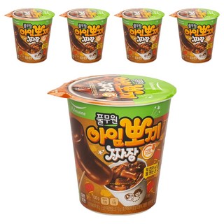 풀무원 아임뽀끼 짜장 떡볶이, 100g, 5세트