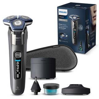 필립스 SkinIQ 7000 시리즈 전기면도기 세트, S7887/71, 다크크롬