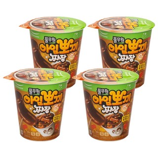 풀무원 아임뽀끼 짜장 떡볶이, 100g, 4세트