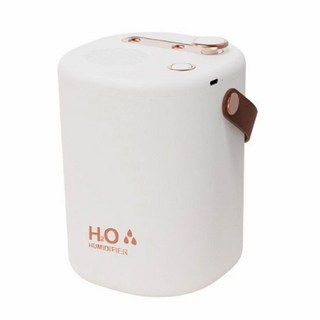 H2O Humidifier 空氣加濕器, 360度超聲波噴霧, H10-W, 冰川白, 1台