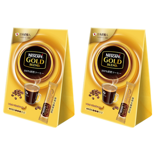 NESCAFE 雀巢咖啡 金牌 微研磨咖啡純黑隨身包, 2g, 20包, 2袋