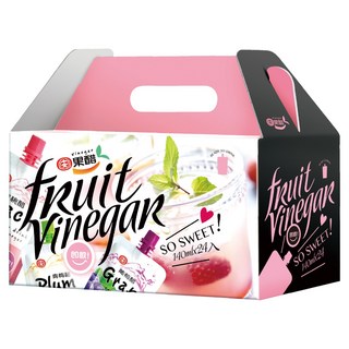 十全 果醋 Fruit Vinegar 綜合醋飲料禮盒, 140ml x 24入, 3.36L, 1組